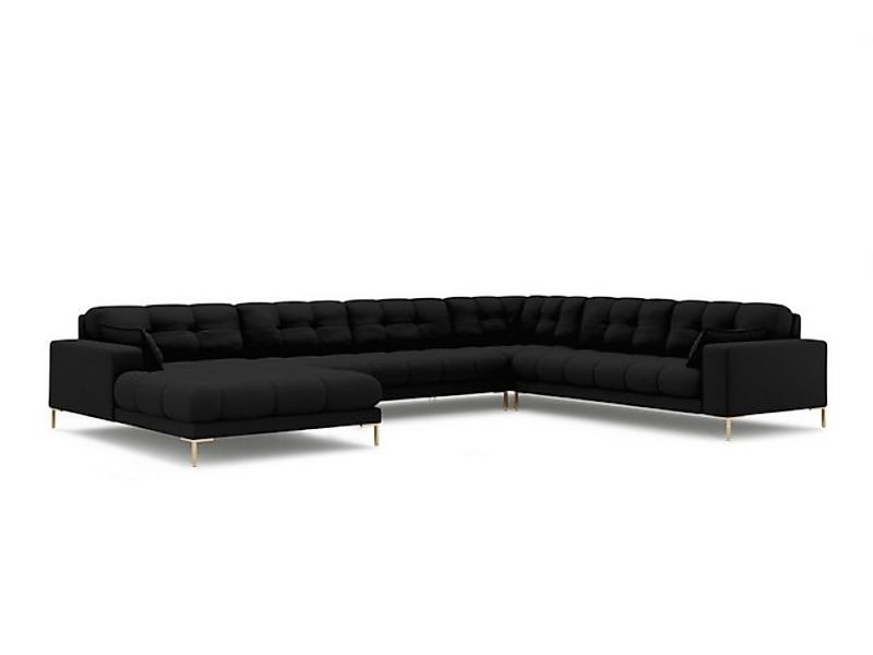 Micadoni Ecksofa Mamaia, Wohnlandschaft 7-Sitzer günstig online kaufen