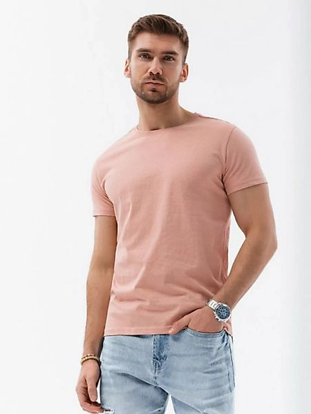 OMBRE T-Shirt Unifarbenes Herren-T-Shirt - beige S1370 XL günstig online kaufen