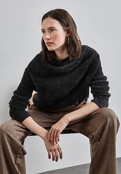 STREET ONE Strickpullover, mit Stehkragen günstig online kaufen