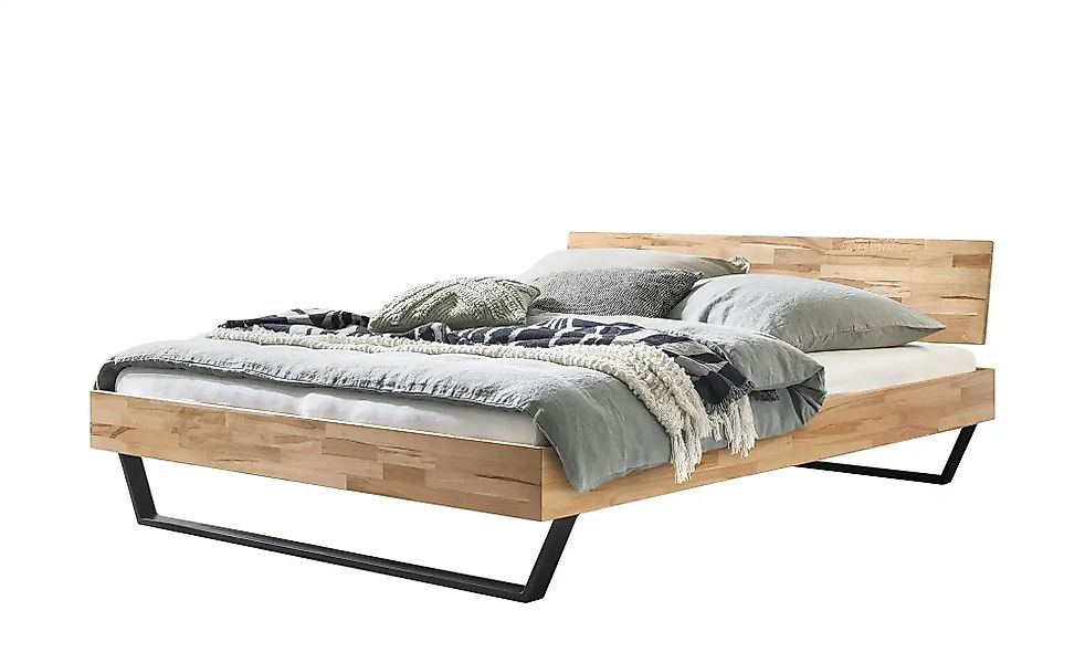 HASENA Massivholz-Bettgestell  Asti ¦ holzfarben ¦ Maße (cm): B: 186 H: 79 günstig online kaufen