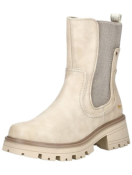MUSTANG Stiefelette Lederimitat/Textil Stiefelette günstig online kaufen