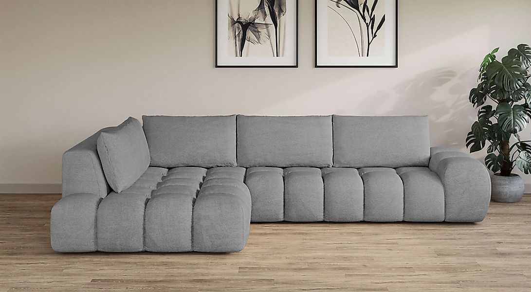INOSIGN Ecksofa "AZITA klein, L-Form, elegant und bequem Designsofa in Bubb günstig online kaufen