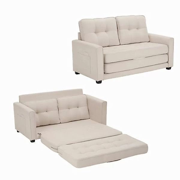 DOPWii Sofa Sofa für 2 Personen,Sofa mit Schlaffunktion,Polstermöbel,Schlaf günstig online kaufen