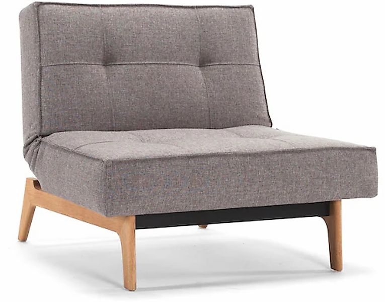 INNOVATION LIVING ™ Sessel »Splitback«, mit Eik Beine, in skandinavischen D günstig online kaufen