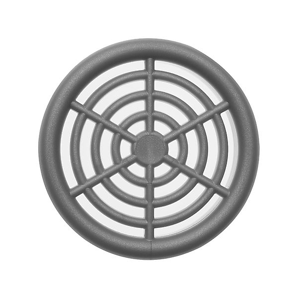 SOTECH 1 Stück Lüftungsrosette Ø48 mm aus Kunststoff Zum Einlassen Silbergr günstig online kaufen