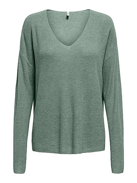 ONLY Strickpullover ONLLECIA LIFE LS LOOSE V-NECK CC KNT günstig online kaufen