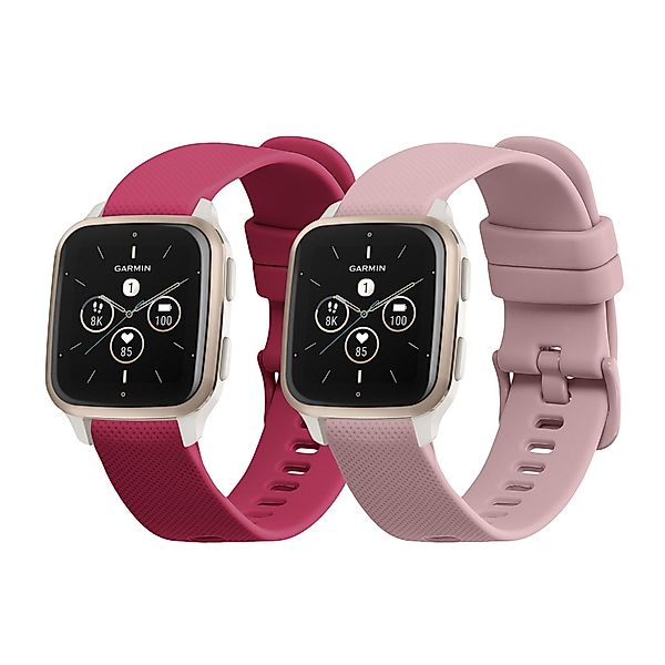 kwmobile Uhrenarmband 2x Sportarmband für Garmin günstig online kaufen