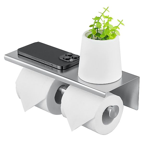 Auralum Max Toilettenpapierhalter Edelstahl WC Papierhalter günstig online kaufen