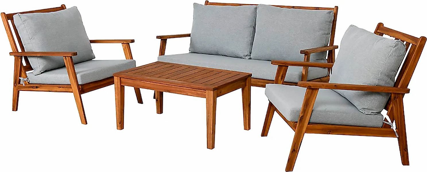byLIVING Gartenlounge-Set "LA PALMA" Set, Lounge -Set, Gartenmöbel-Set, FSC günstig online kaufen