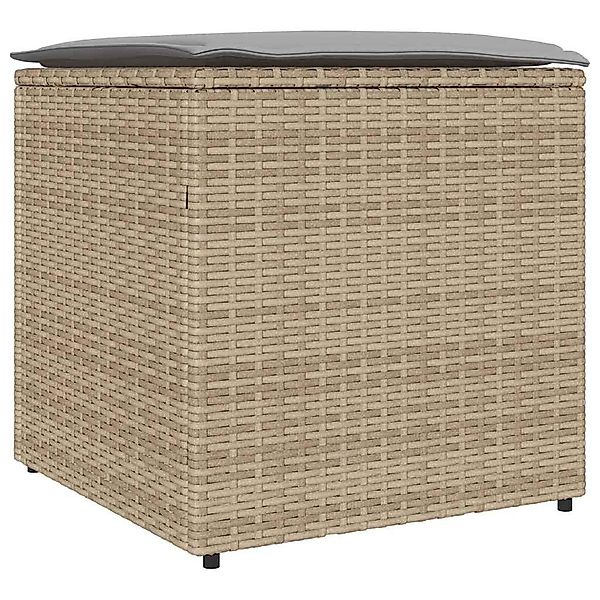 vidaXL Gartenbox Kissenbox mit Speicher Beige günstig online kaufen