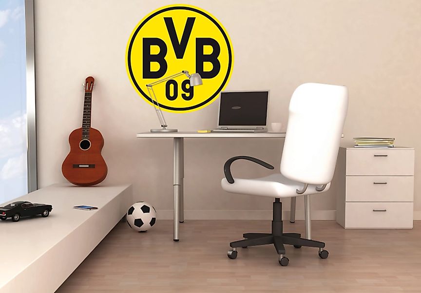 Wall-Art Wandtattoo "Fußball Logo Borussia Dortmund" günstig online kaufen