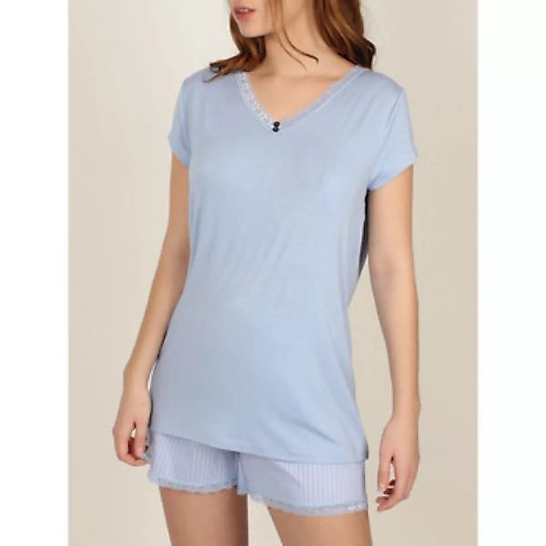 Admas  Pyjamas/ Nachthemden Frisches und weiches -Pyjama-Shorts-T-Shirt günstig online kaufen