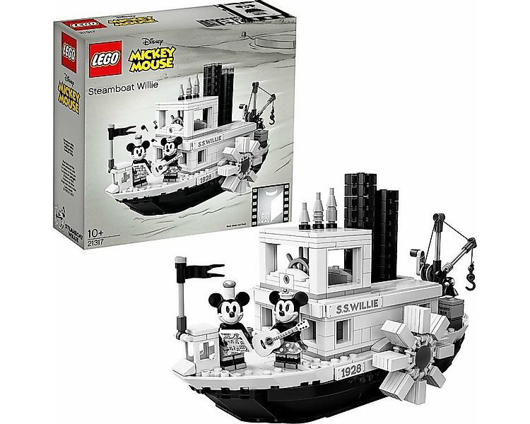 LEGO® Ideas - Disney Mickey Mouse: Dampfschiff Willie (21317) Spielbaustein günstig online kaufen