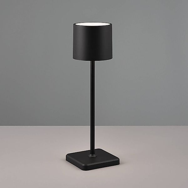 LED-Tischleuchte Fernandez, Dimmer und CCT schwarz günstig online kaufen