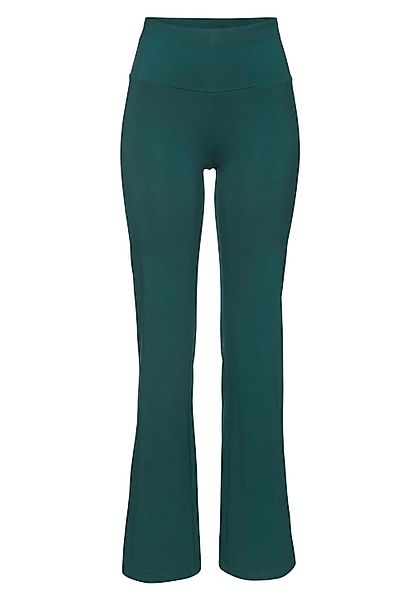 LASCANA ACTIVE Jazzpants mit breitem Bündchen günstig online kaufen
