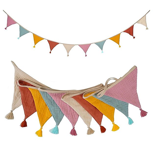 CLTYQ Wimpelkette Girlande Wimpelkette Kinderzimmer,Deko zum Aufhängen, Mäd günstig online kaufen