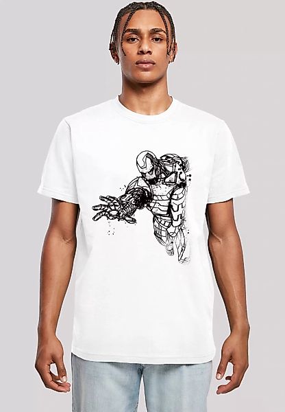 F4NT4STIC T-Shirt "Marvel Avengers Iron Man Mono Line", Print günstig online kaufen