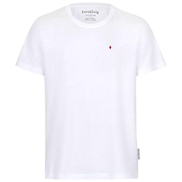 Herren T-shirt Mit Stickerei, Weiß günstig online kaufen