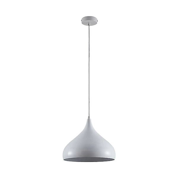 Lindby Pendelleuchte Ritana 9624337 Modern in Weiß aus Aluminium 1-flammig günstig online kaufen