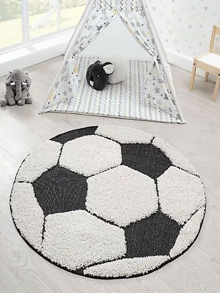 the carpet Teppich »Lou«, rund, 20 mm Höhe, Kinderzimmer Teppich strapazier günstig online kaufen