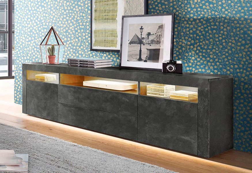 borchardt Möbel Lowboard "Santa Fe" Breite 166 cm günstig online kaufen