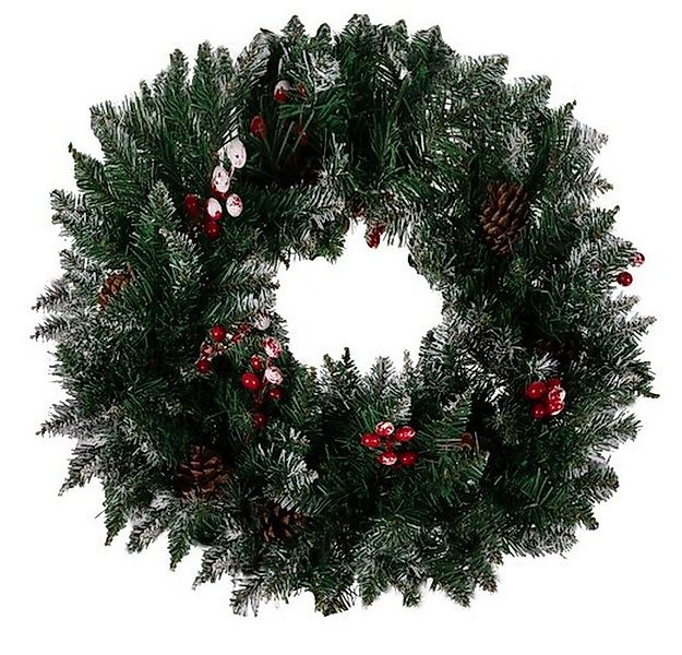 Ruhhy Adventskranz Weihnachtskranz Dekokranz, 45 cm Kranz ist ideal für Tür günstig online kaufen