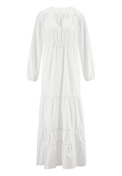 Hessnatur A-Linien-Kleid Brushed Popeline Relaxed aus reiner Bio-Baumwolle günstig online kaufen