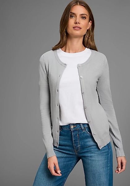 Laura Scott Strickjacke, mit Knopfleiste günstig online kaufen