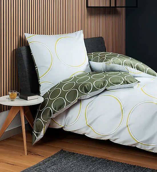 Janine Wendebettwäsche »Mako-Satin87109 08«, mit Reissverschluss günstig online kaufen