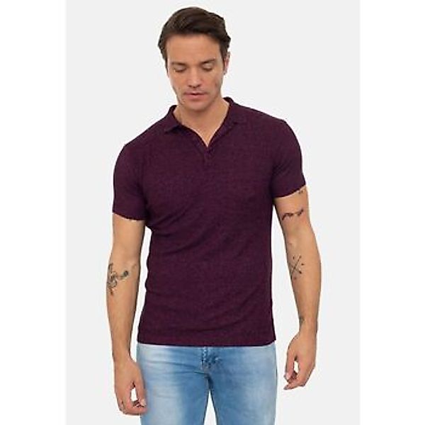 Jacey Quinn  Poloshirt Polo Collar Buttoned Pullover günstig online kaufen