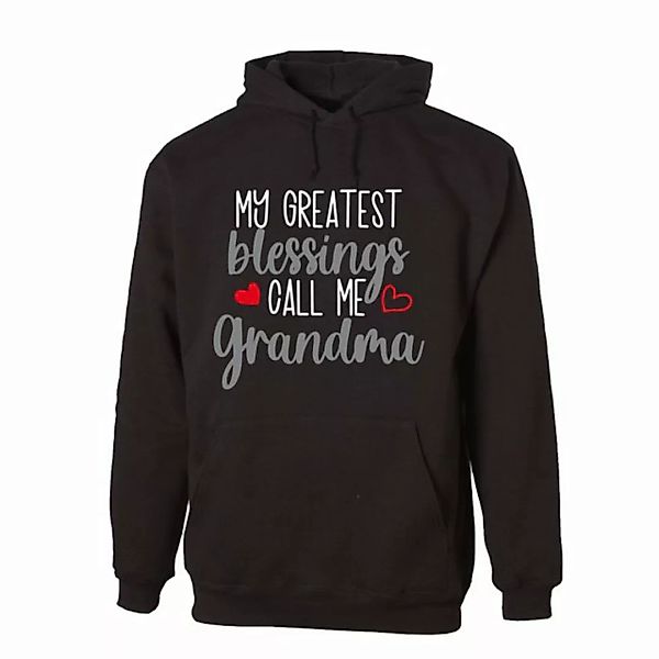 G-graphics Hoodie My greatest blessing call me Grandma mit trendigem Frontp günstig online kaufen