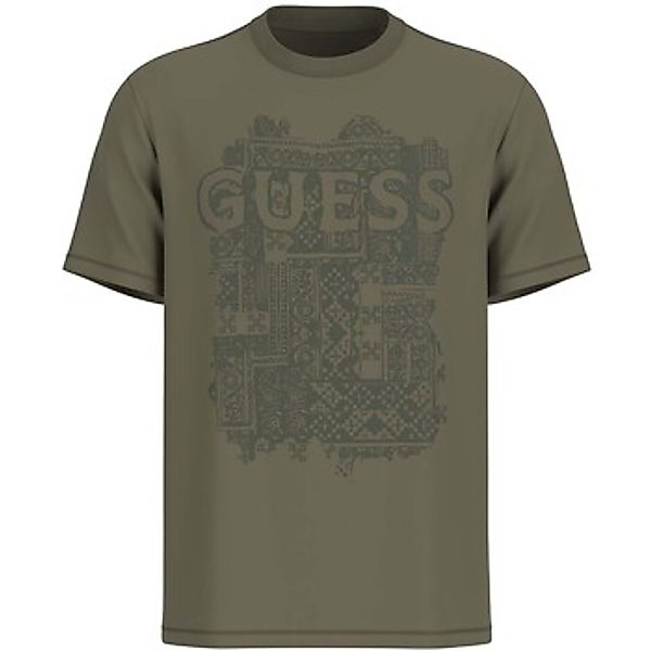 Guess  T-Shirt Ss Cn  Flock Box Tee günstig online kaufen