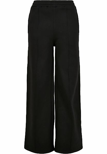 URBAN CLASSICS Stoffhose "Urban Classics Damen Ladies Straight Pin Tuck Swe günstig online kaufen