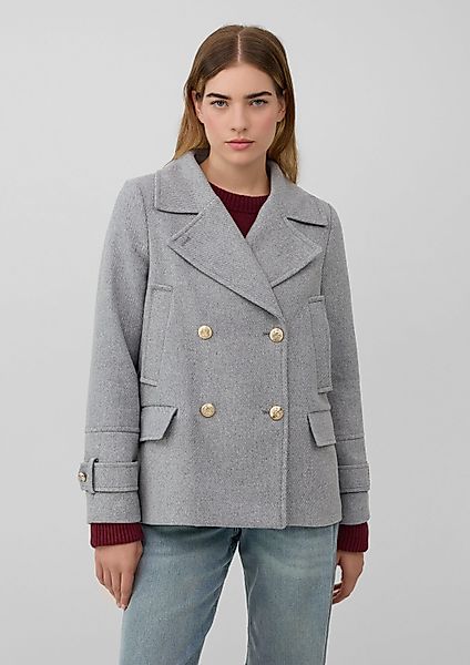 s.Oliver Funktionsjacke Outdoor-Jacke Doppelreihige Jacke aus günstig online kaufen