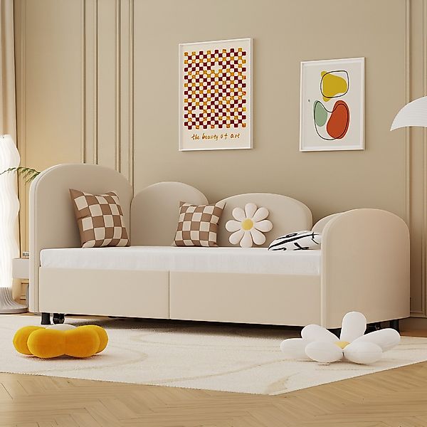 Flieks Daybett, Polsterbett Sofabett mit Ausziehbett günstig online kaufen