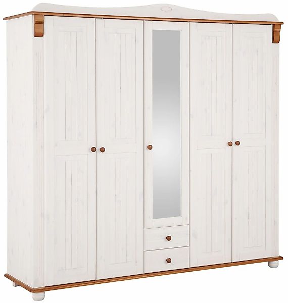 Home affaire Kleiderschrank "Adele", (4 Breiten: 92/130/169/207 H/T ca. 191 günstig online kaufen