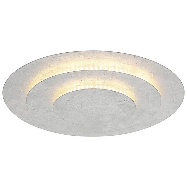 GLOBO LED-Deckenleuchte Heda 48465-24S silber Metall H/D: ca. 7x35 cm günstig online kaufen
