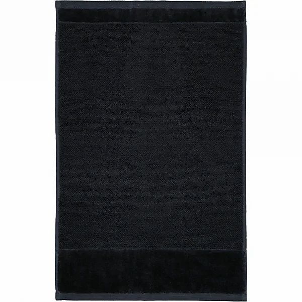 Möve Bamboo Luxe - Farbe: black - 199 (1-1104/5244) - Gästetuch 30x50 cm günstig online kaufen