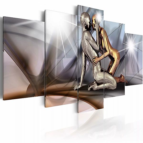 Artgeist Wandbild Gold couple günstig online kaufen