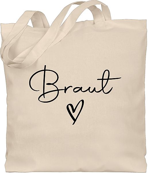 Shirtracer Umhängetasche Braut Bride, JGA Junggesellenabschied günstig online kaufen