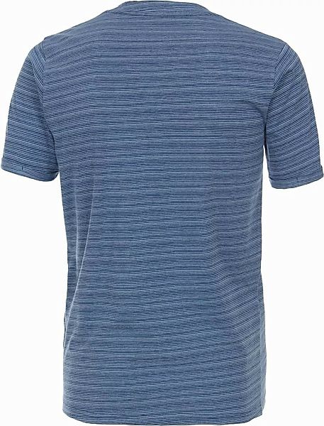 Casa Moda T-Shirt Blau Streifen - Größe XXL günstig online kaufen