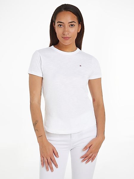 Tommy Hilfiger Rundhalsshirt 1985 SLIM SLUB günstig online kaufen