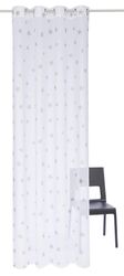 my home Gardine "Stern" Ösen 1 Stk. tlg. Transparent, Voile, Polyester günstig online kaufen