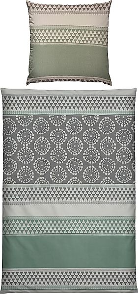 Erwin Müller Bettwäsche Wendebettwäsche, Biber, Streifen günstig online kaufen