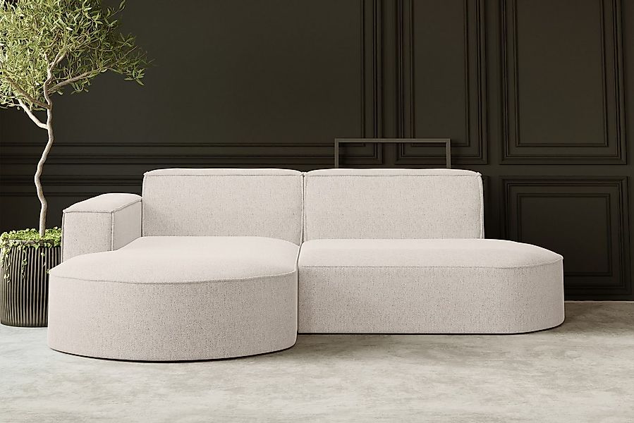 Kaiser Möbel Ecksofa Designer MODENA STUDIO L stoff Cord, Verita,Boucle, Ec günstig online kaufen