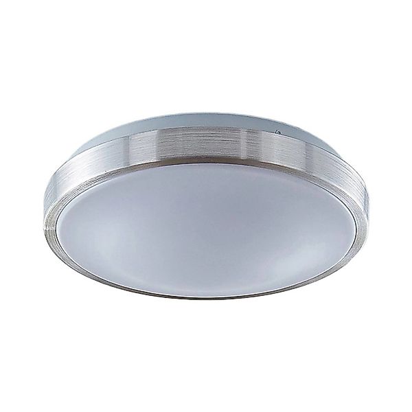 Lindby LED Deckenleuchte Emelie 9624957 Modern in Alu aus Aluminium 1-flamm günstig online kaufen