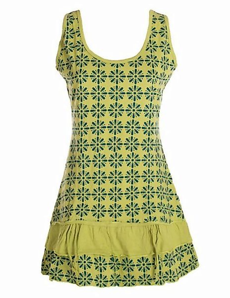 Vishes Sommerkleid Damen Lagen-Look Träger-Kleid Jersey-Tunika Sommerkleid günstig online kaufen
