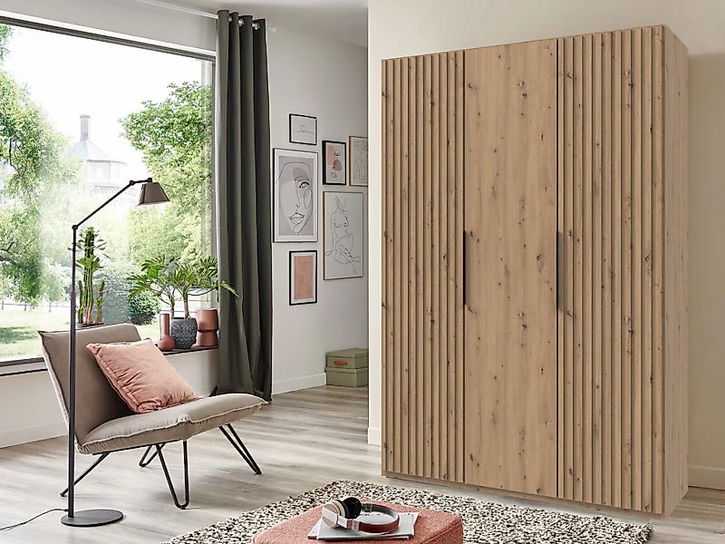 Wimex Drehtürenschrank "Andorra by fresh to go", Mit 3D-Leisten für Akustik günstig online kaufen