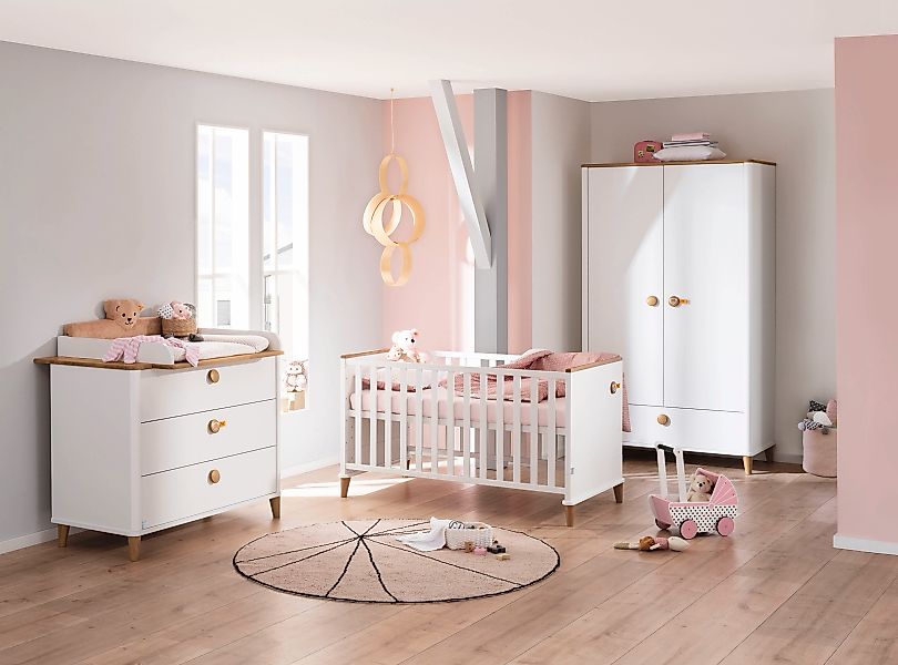 PAIDI Babymöbel-Set ""Lotte & Fynn"", (4 tlg., Babybett, Wickelaufsatz und günstig online kaufen