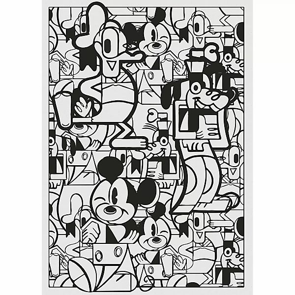 Komar Vliesfototapete Mickey Constructive 200 cm x 280 cm günstig online kaufen